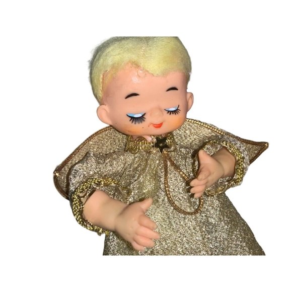 2  Cardboard Plastic Angels- Tabletop or Tree Toppers - Picture 2 of 8